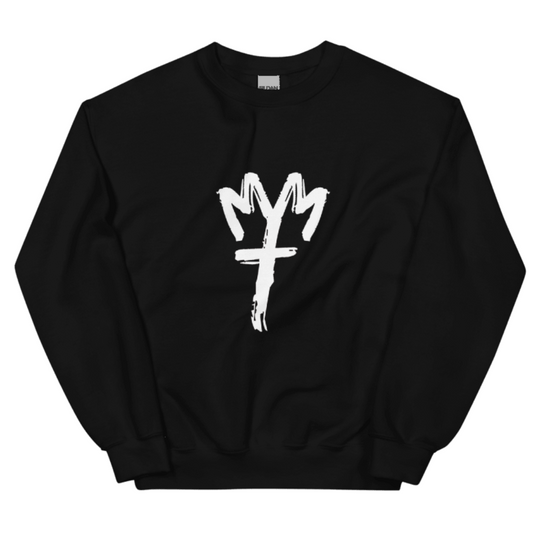 Cross and Crown Crewneck Sweater