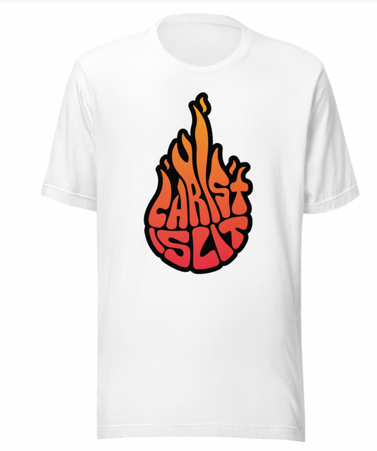 Christ is Lit Flame Logo