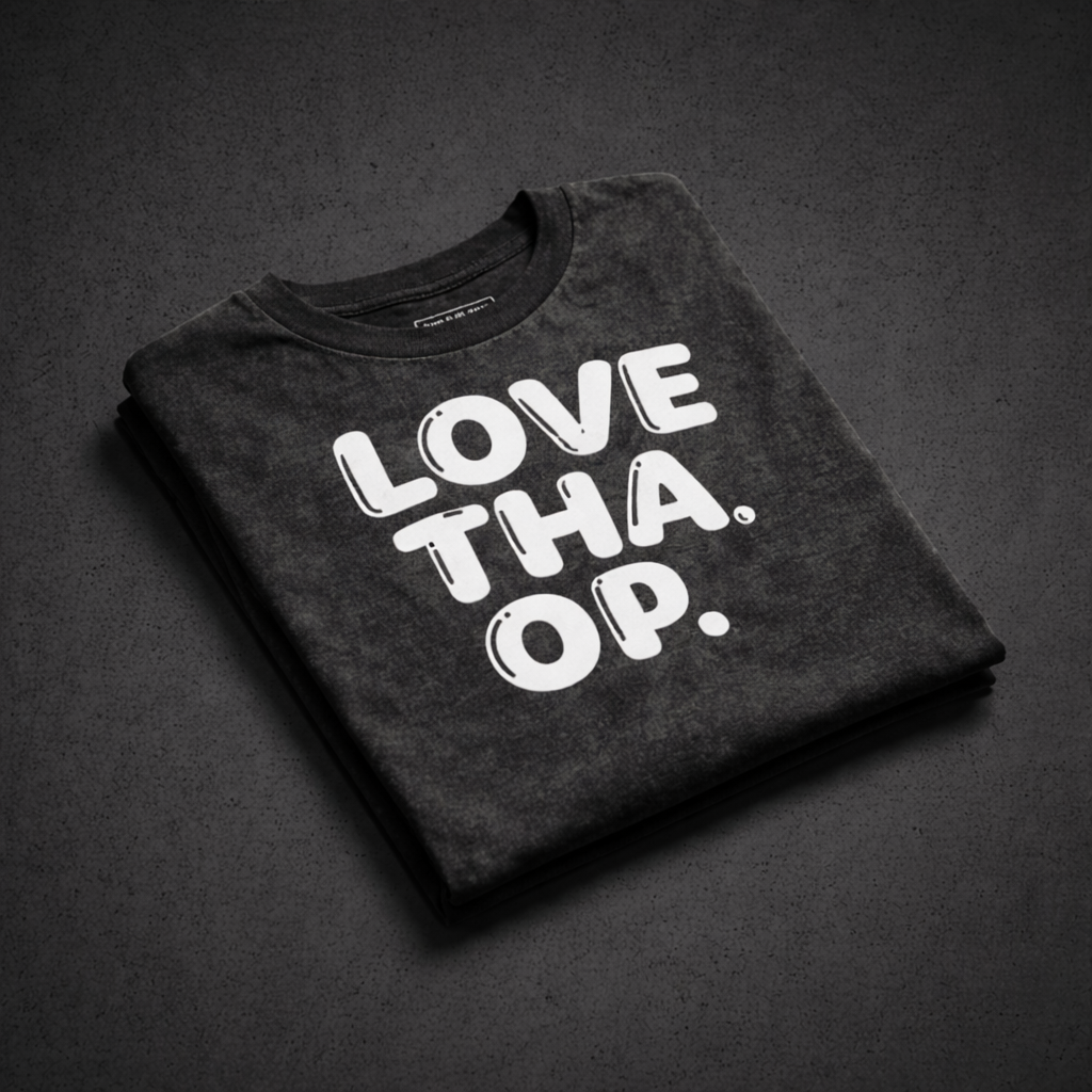 LOVE THA OP. Vintage Wash Tee
